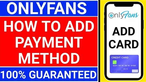 verify card onlyfans|How to Fix Onlyfans Credit Card Not Verified